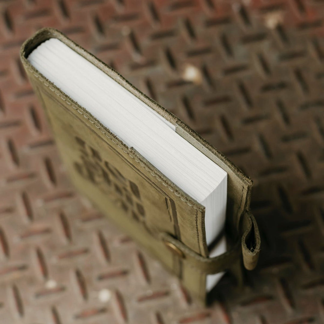 Get Sh*t Done - Tag Lock Leather Journal…