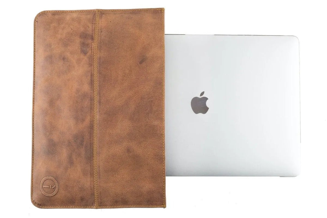 Laptop Sleeve 13 laptop bag for men Leather Accessories laptop-sleeve-13 indepal-leather.myshopify.com
