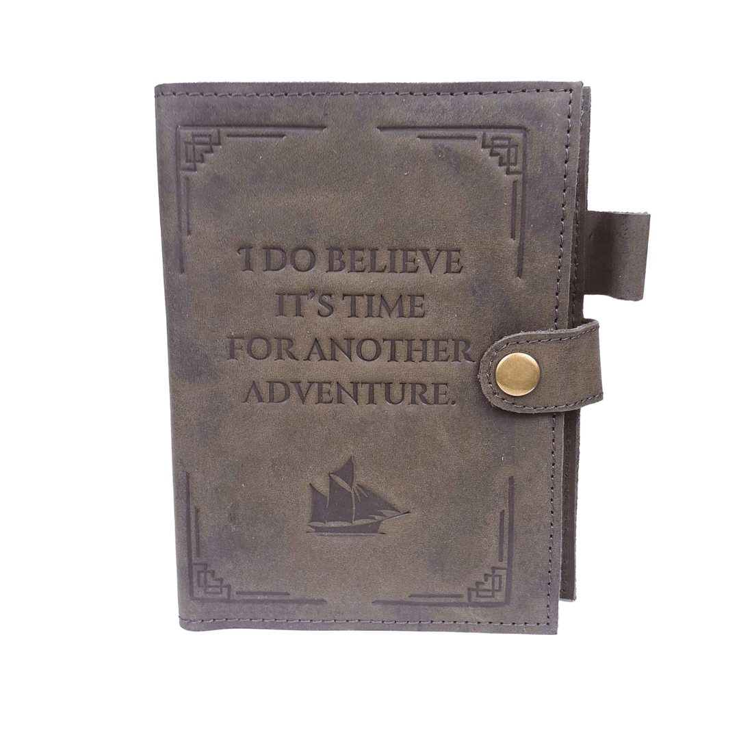 I Do Believe - Tag Lock Leather Journal