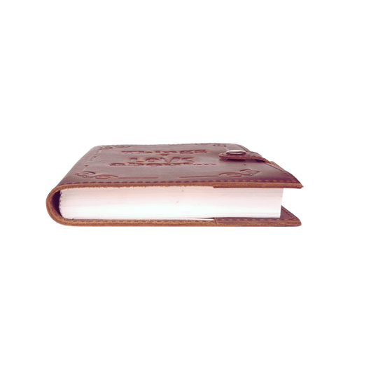 Get Sh*t Done - Tag Lock Leather Journal