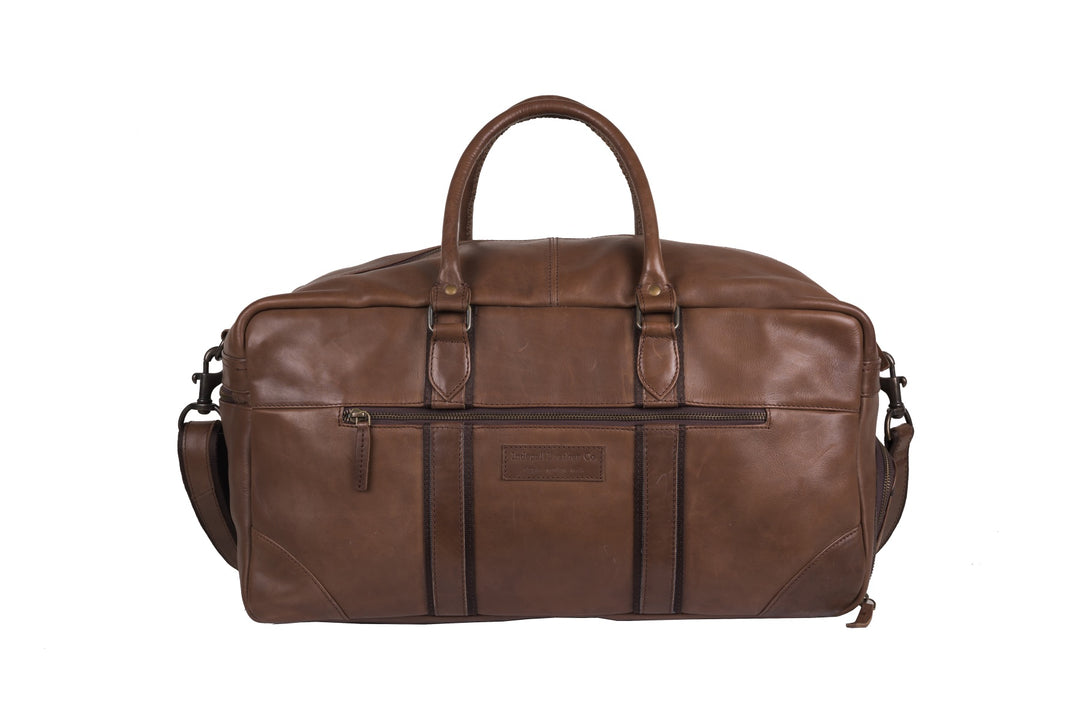 Lincoln Leather Duffle Bag - Antique Brown - v2 Bags - Duffle mens-leather-duffle-bag-lincoln-duffle indepal-leather.myshopify.com