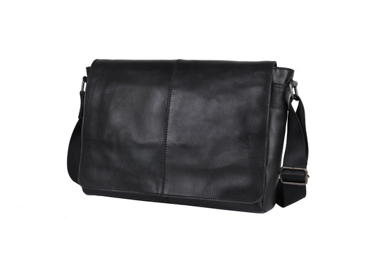 Men's Messenger Bag - Lincoln Antique Black v3