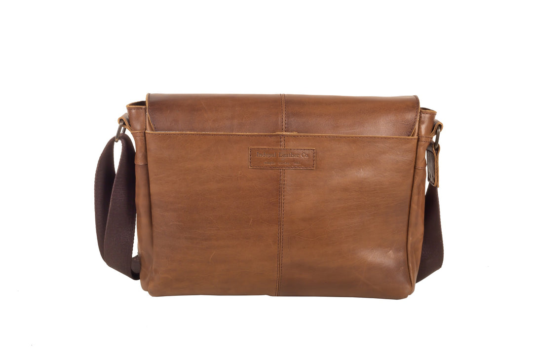 Men's Messenger Bag - Lincoln Antique Brown v2