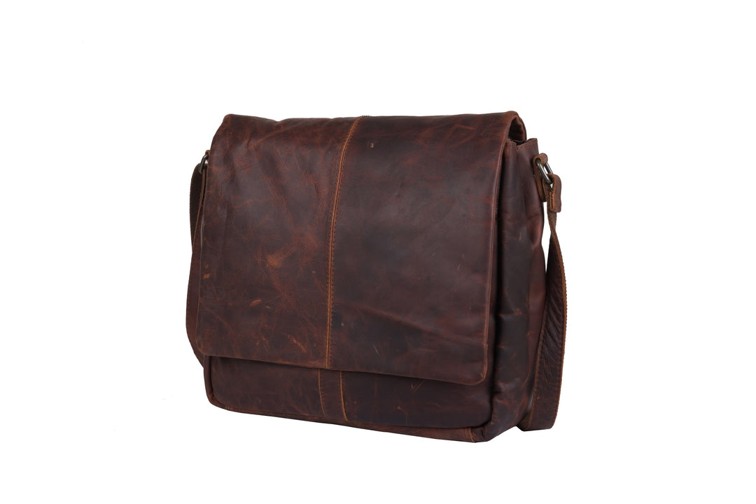 Leather Laptop Bag for Men - v2