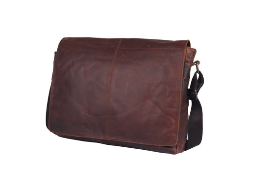 Leather Laptop Bag for Men - Macquarie v1