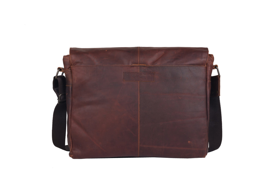 Leather Laptop Bag for Men - Macquarie