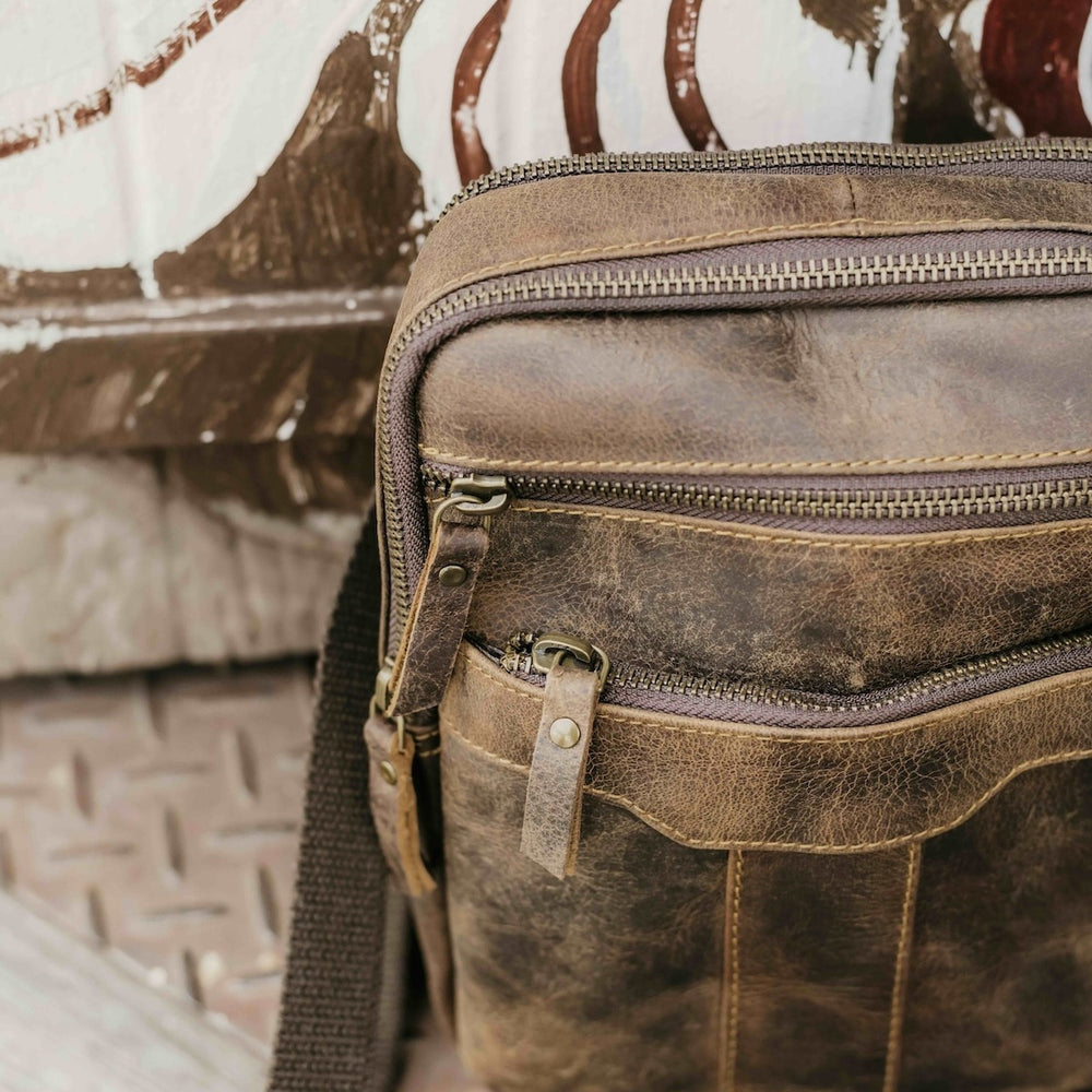 The Morrow - Men's Leather Crossbody Bag