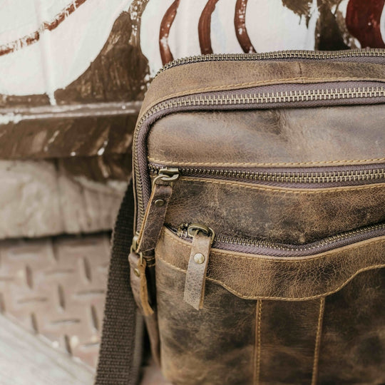 The Morrow - Men's Leather Crossbody Bag
