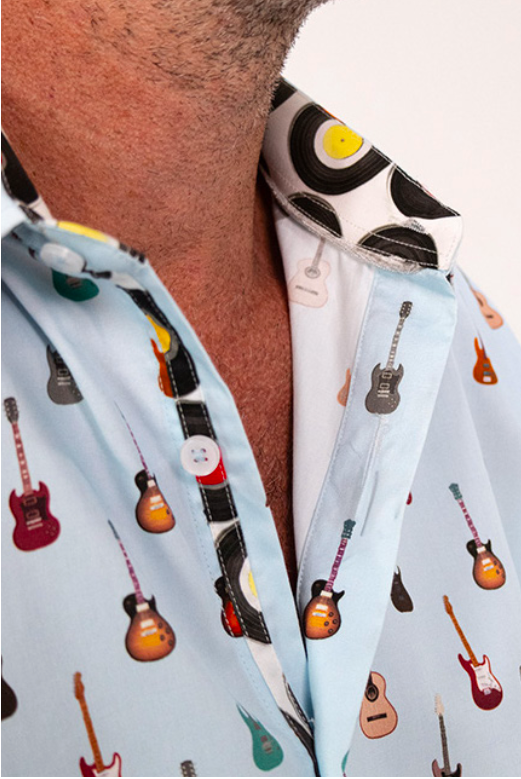 Swinton Short Sleeve Shirt - Sky