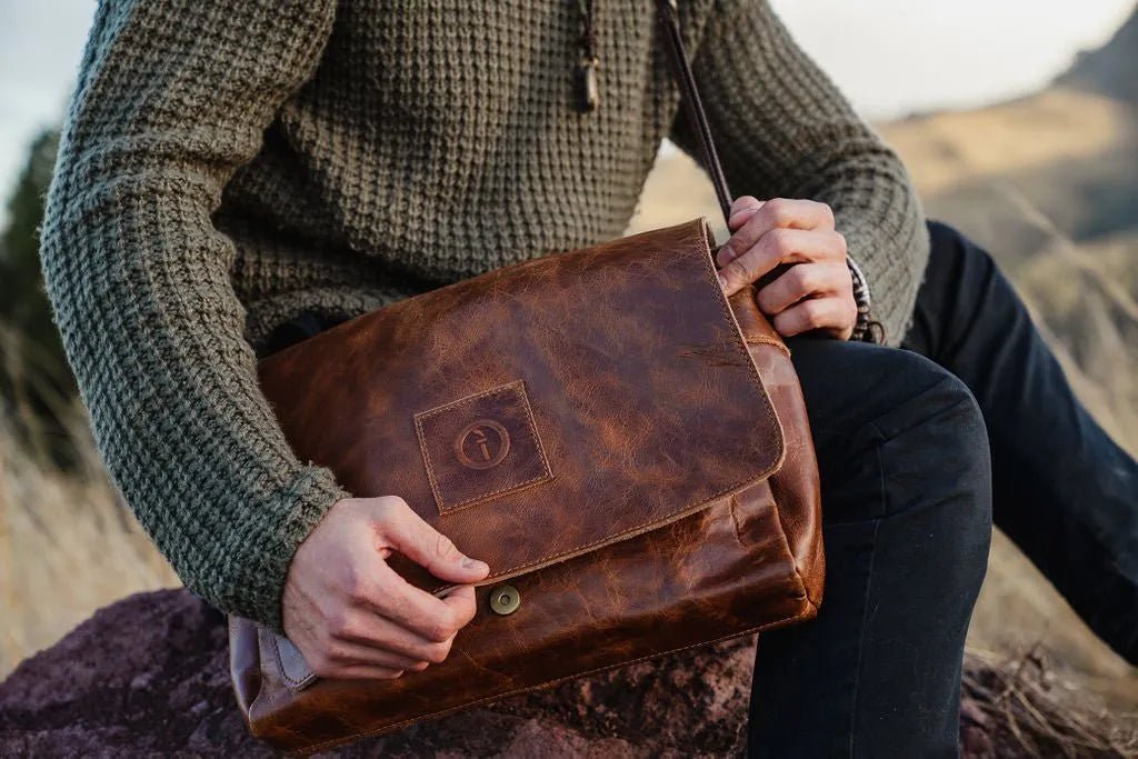 Soldier 13 laptop bag for men online Bags - Satchel - Messenger soldier-13-mens-leather-messenger-bag indepal-leather.myshopify.com