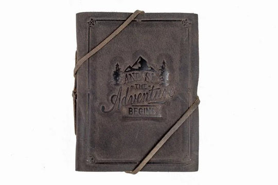 Leather Journal - Adventure Begins