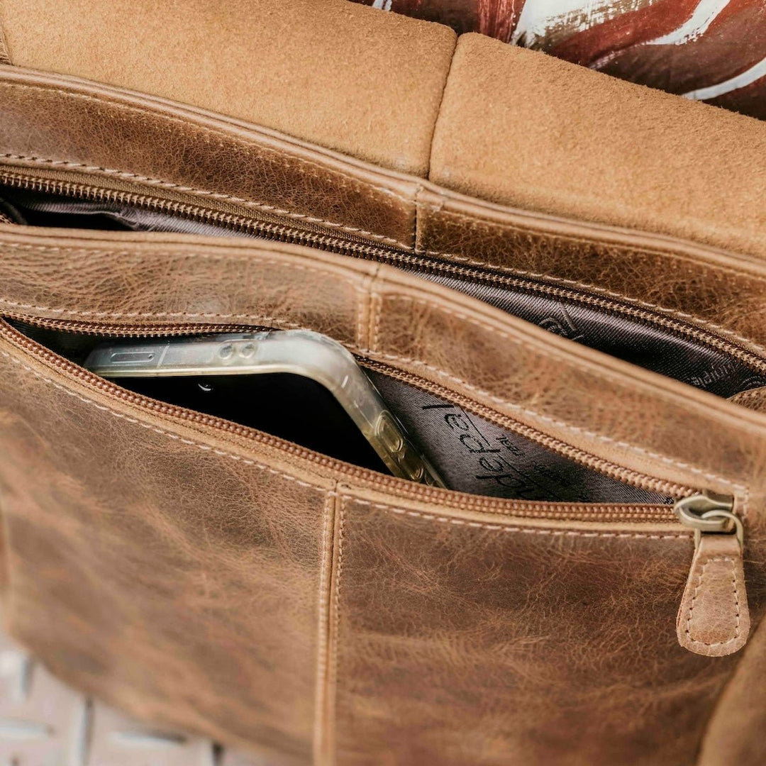 Leather Messenger Bag - Wanderer - Small…