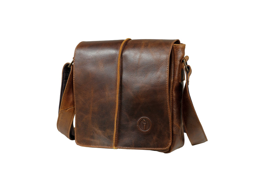 Leather Messenger Bag - Wanderer - Regular