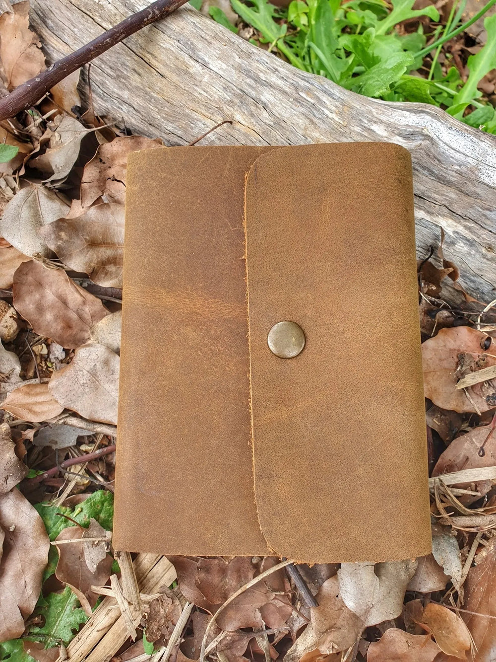 Leather Journal Refillable - A6 - Clip