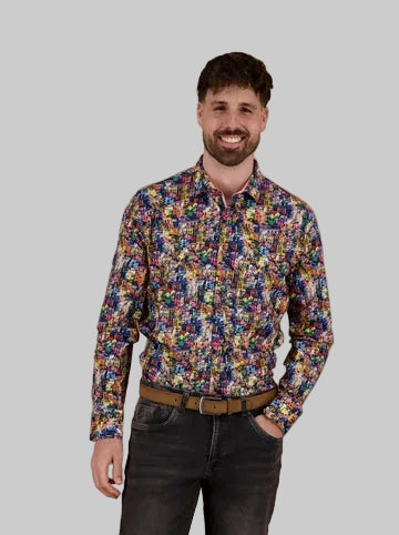A Fish Named Fred Cinque Terre long sleeve shirt at Bolt + Buckle