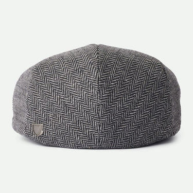 Brixton Hooligan Flat Cap - Grey/Black