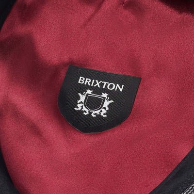 Brixton Hooligan Flat Cap - Grey/Black