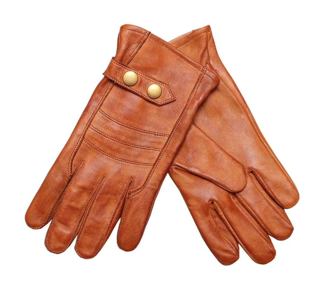 Indepal Leather Gloves Tan / Small GLOVE - Bergman 2-Clip Gloves glove-bergman-2-clip indepal-leather.myshopify.com