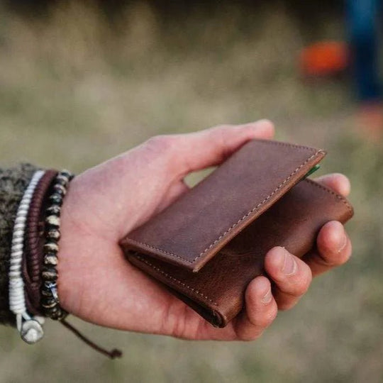 Indepal Leather WALLET Dusty Antique Mens Wallet - Trifold Wallets mens-wallet-trifold indepal-leather.myshopify.com