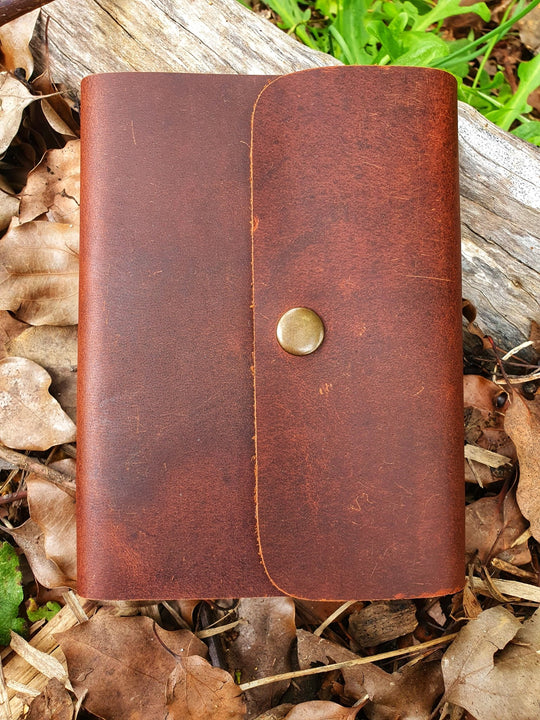 Leather Journal - Brown Refillable A5