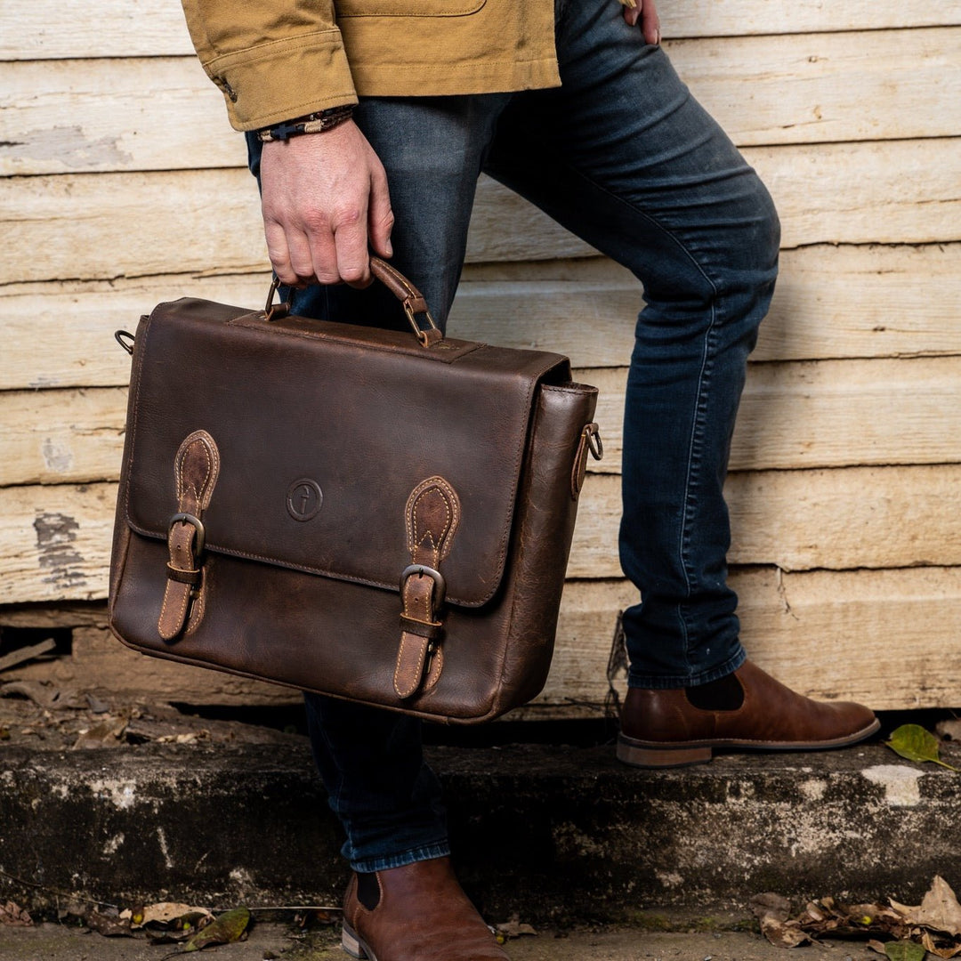 Benny Satchel laptop bag for men