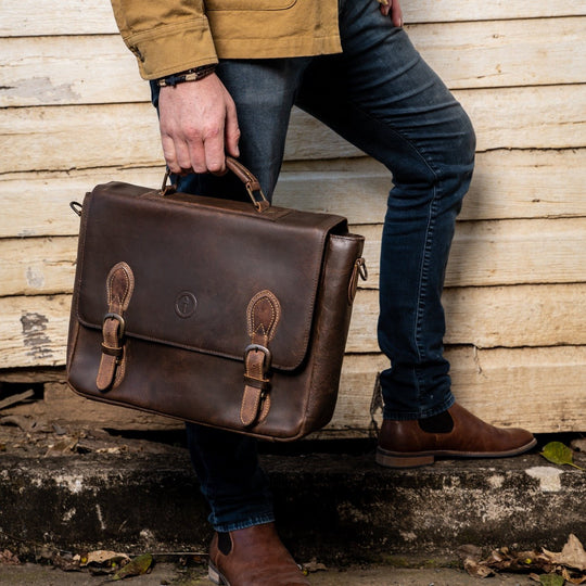 Benny Satchel laptop bag for men