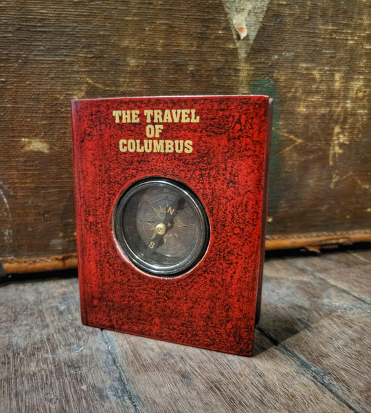 Wooden Box with Compass - Captain Collection