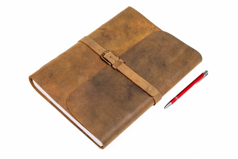Leather Journal - Buckle - A4