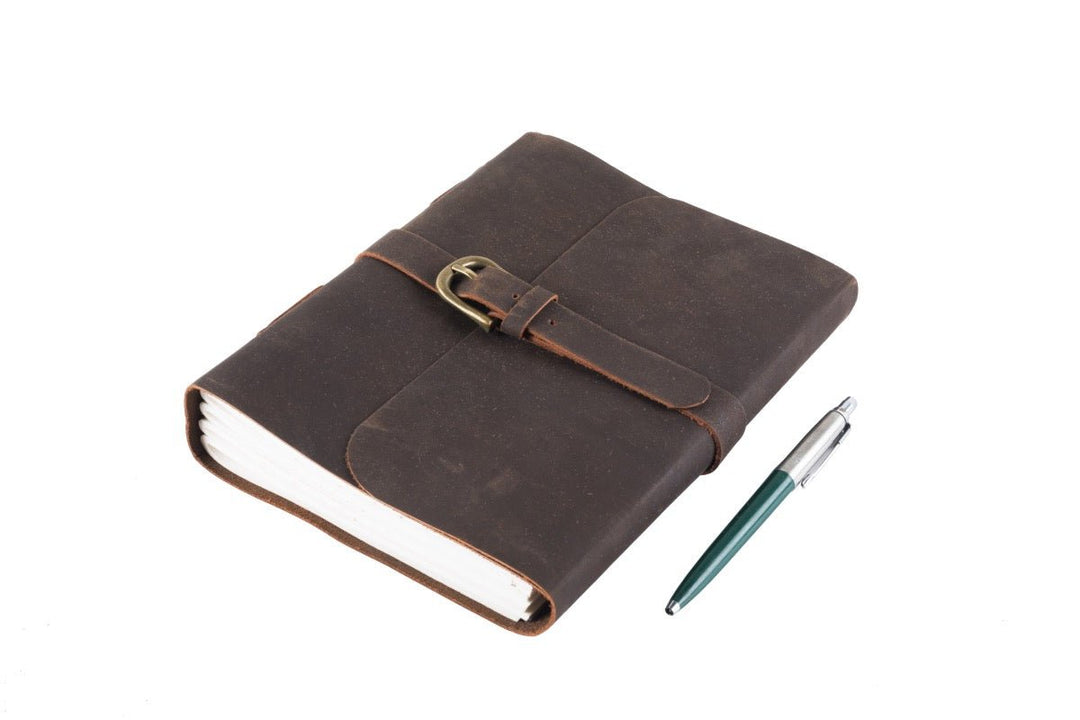 Leather Journal-Buckle-A5