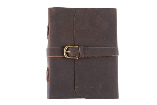 Leather Journal-Buckle-A5