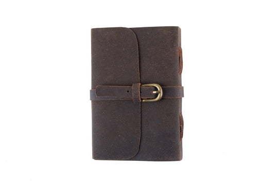 Leather Journal-Buckle-A6