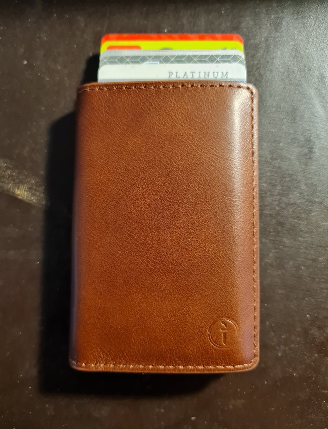 Leather Wallet - Burton Slide