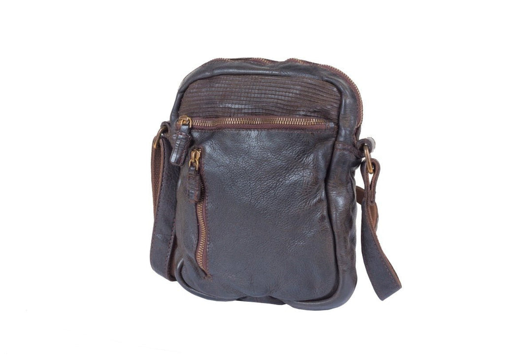 Mens Satchel Bag - Brown - Chadwick