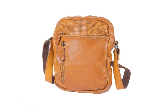 Mens Satchel Bag -Tan - Chadwick