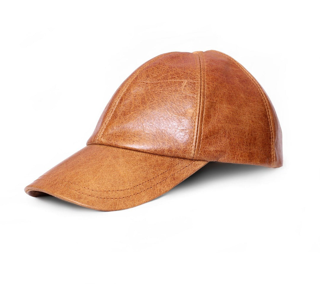 Indepal leather adjustable baseball cap