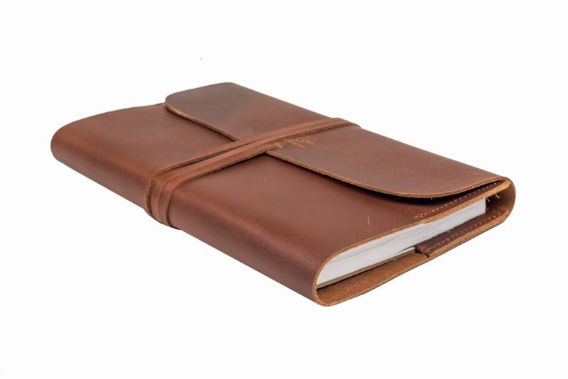 Leather Journal Refillable - Brown A5