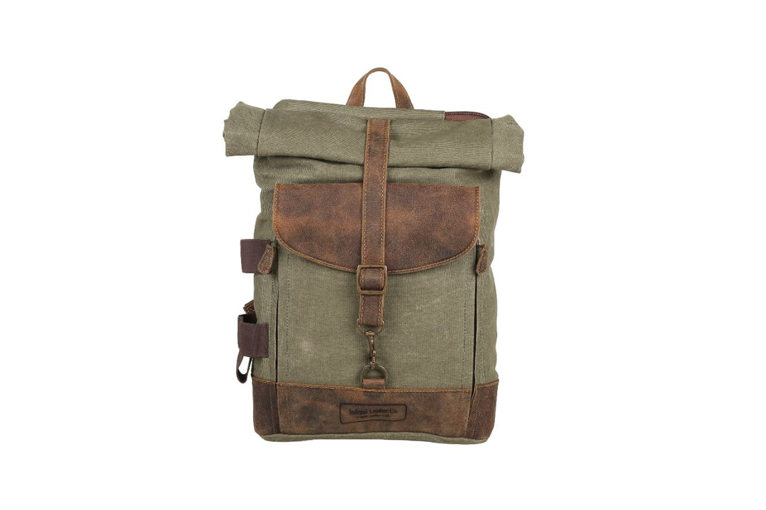 Trooper Canvas Roll Top backpack sale australia