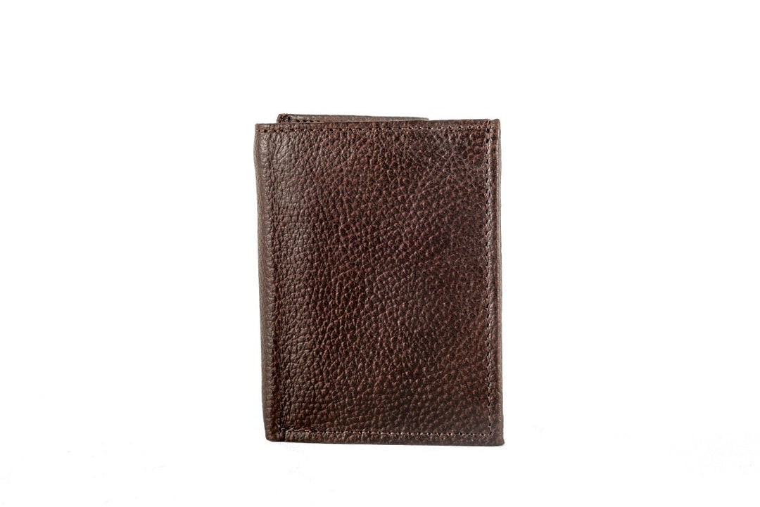 Mens Trifold Leather Wallet