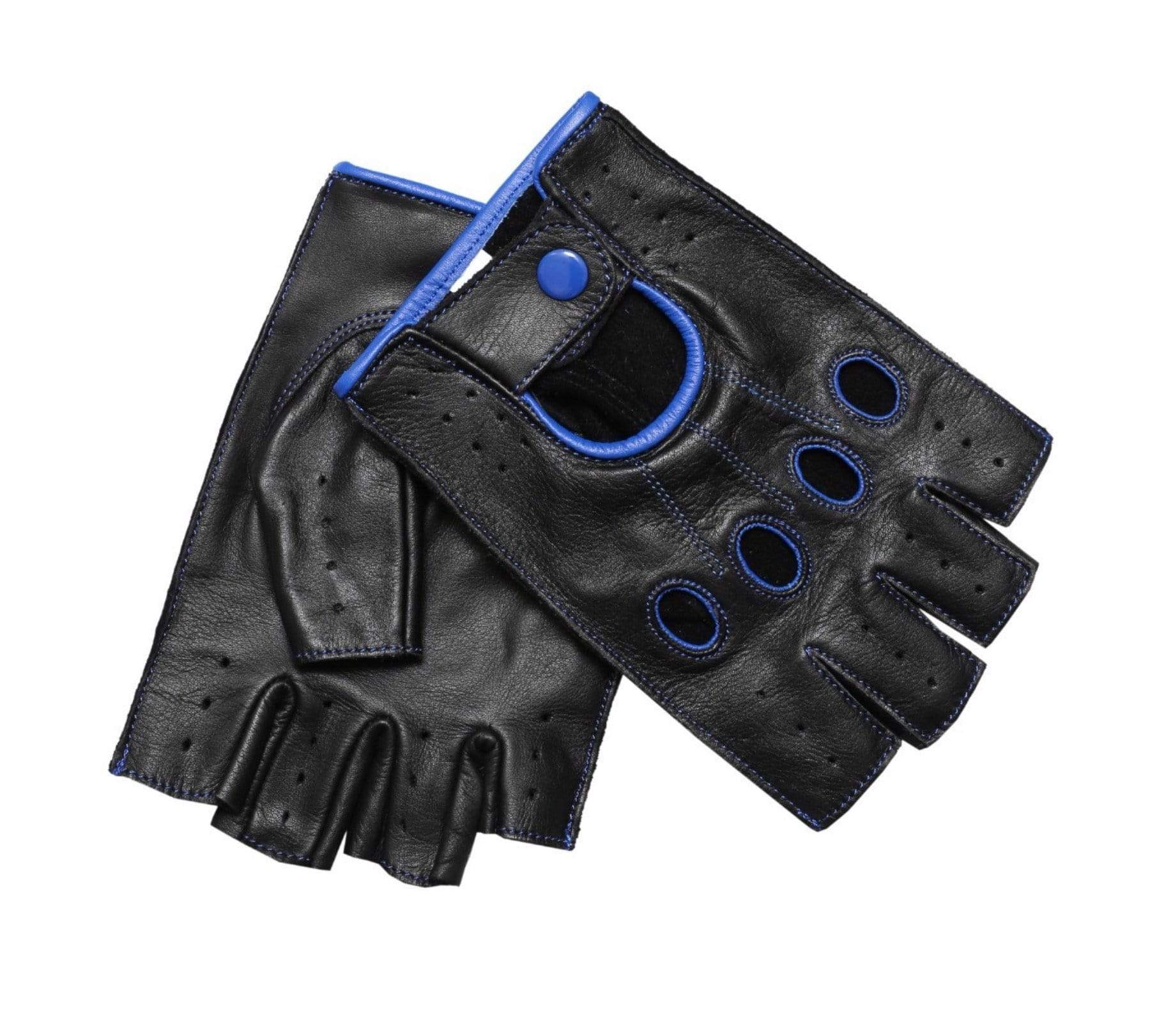 Indepal Leather Gloves Black / Large GLOVE - Hammond Fingerless