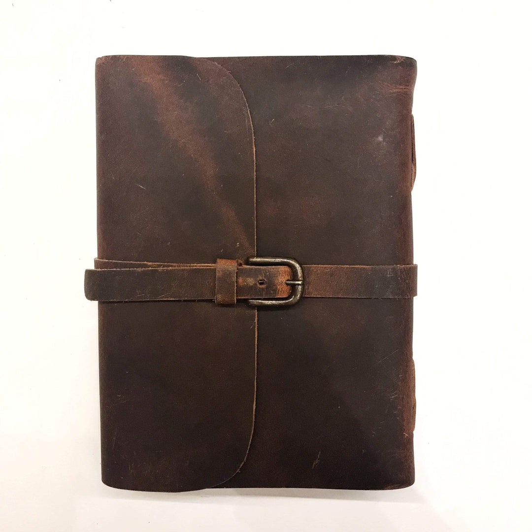 Leather Journal-Buckle-A5