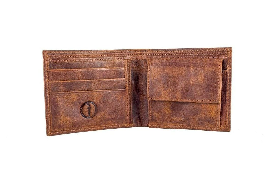 Indepal Leather WALLET Mens Wallet-Open- Pocket